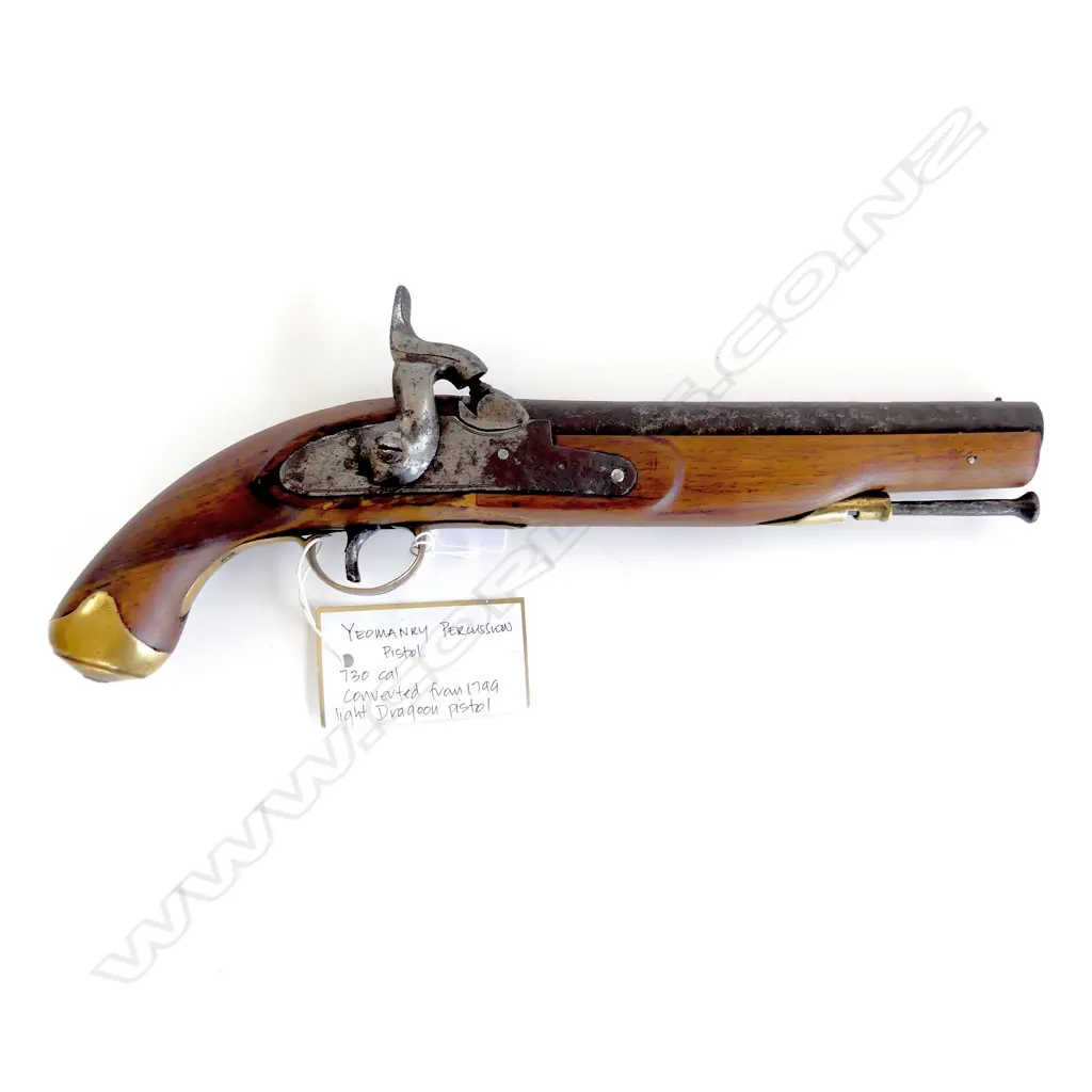YEOMANRY PERCUSSION PISTOL 730 CAL. L.400mm... Image 1++