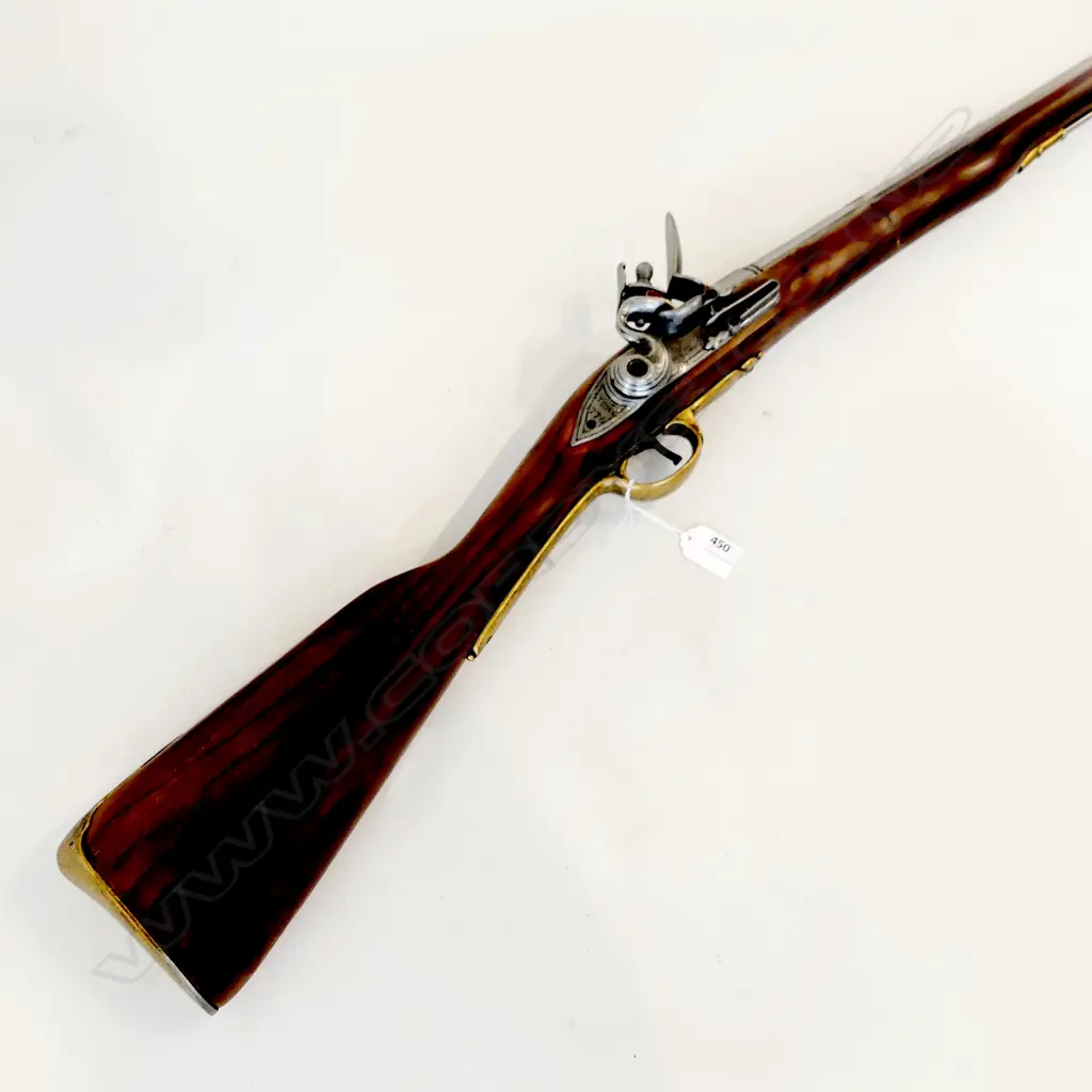 REPLICA ‘BROWN BESS’ RIFLE w. BAYONET L.1900mm Image 1++