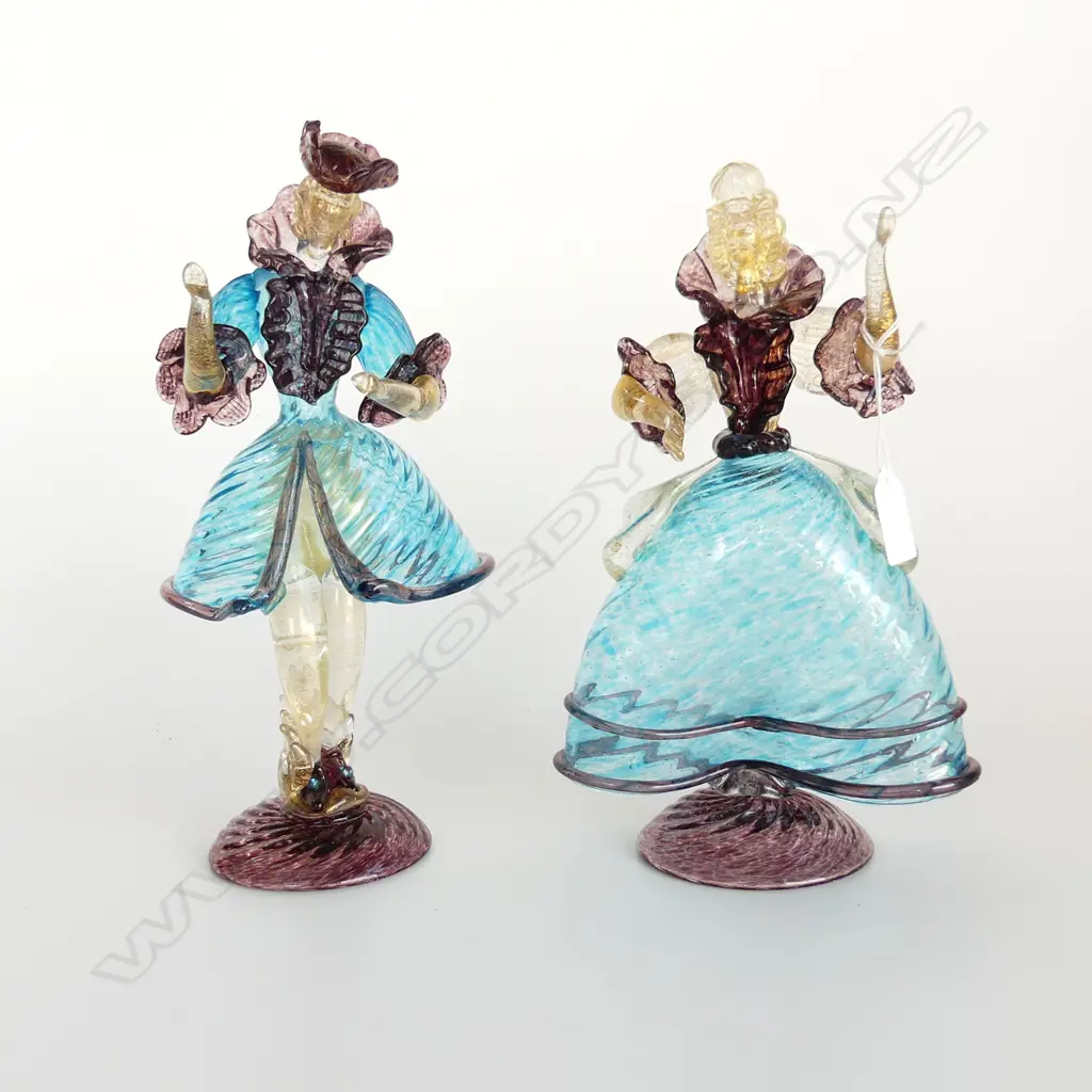 PR MURANO ART GLASS FIGURINES H270MM Image 1++