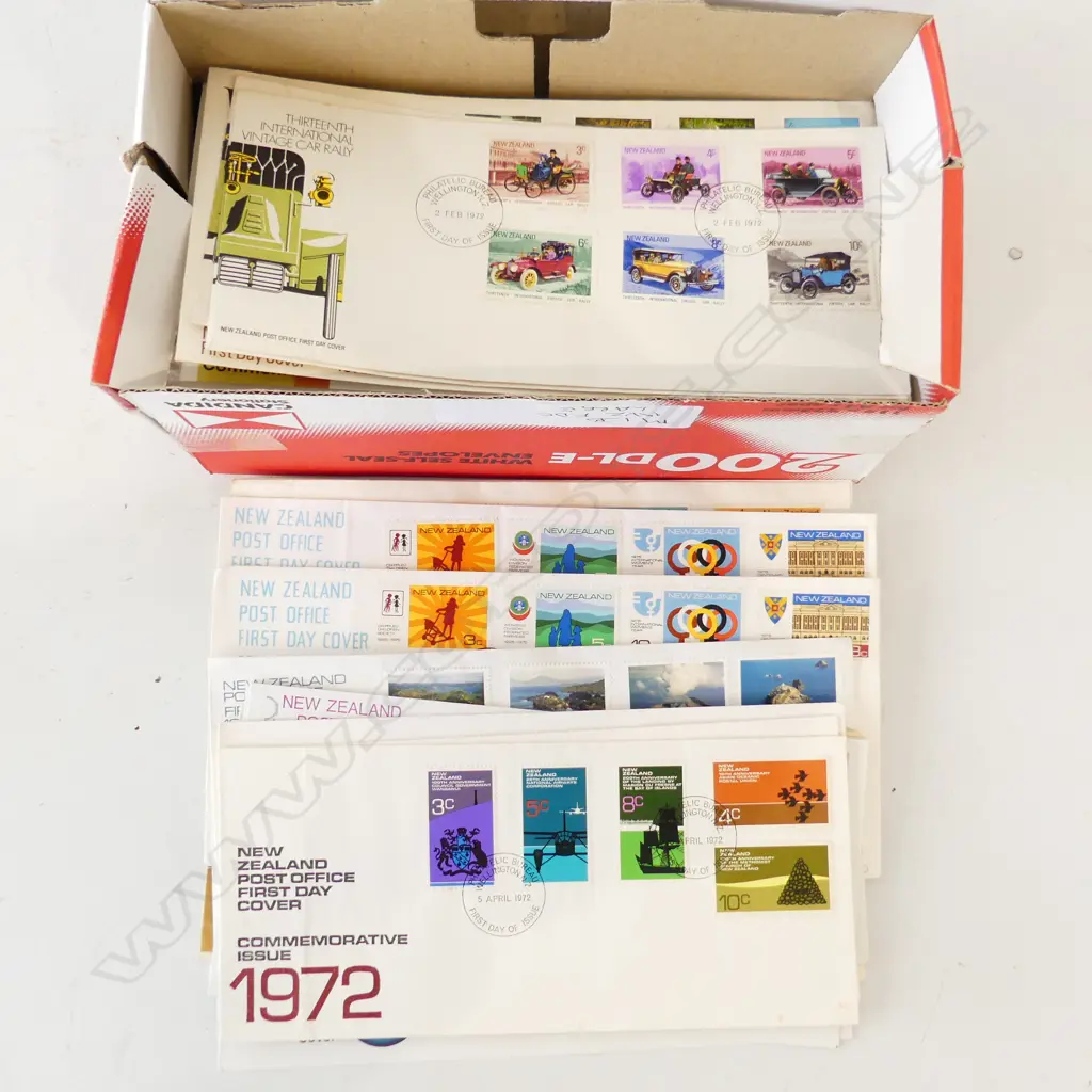 BOX NZ FIRST DAY COVERS, LARGER ENVELOPES  Image 1++
