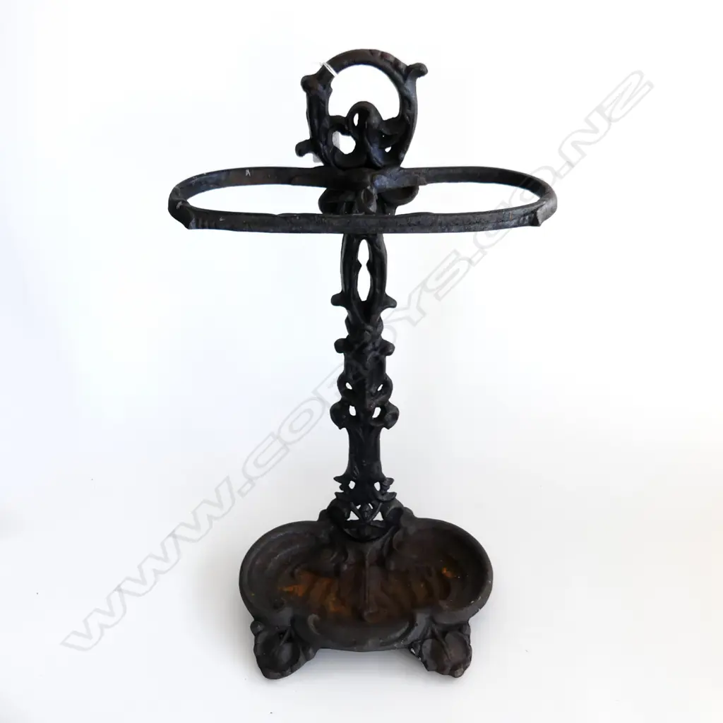 VICTORIAN CAST IRON UMBRELLA STAND H.580mm Image 1++