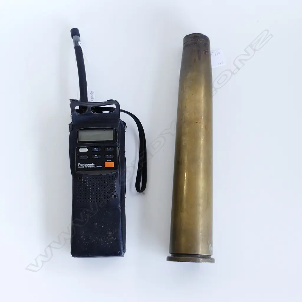 PANASONIC WALKY TALKY L330& BRASS SHELL CASE H310MM Image 1++