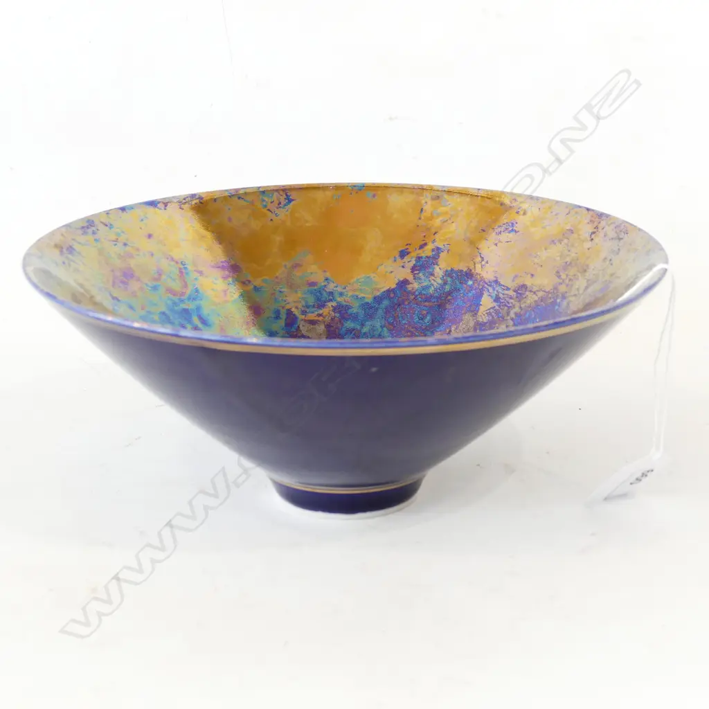 ANDREW GIBSON  (AUSTRALIA) LUSTRE BOWL DIA. 230mm Image 1++
