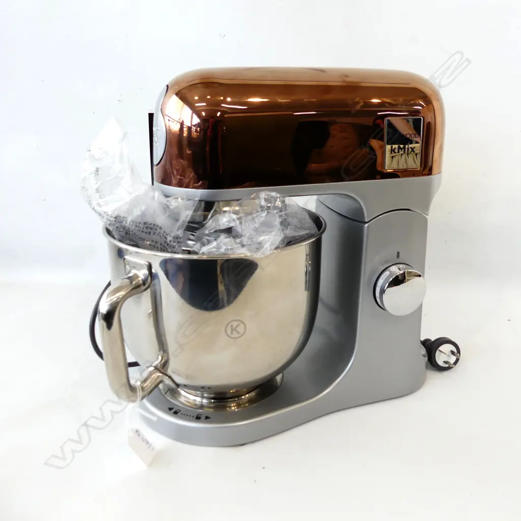 KENWOOD KMIX AS NEW w. 3 ATTACHMENTS & MANUAL & CERT. H.350mm Image 1++