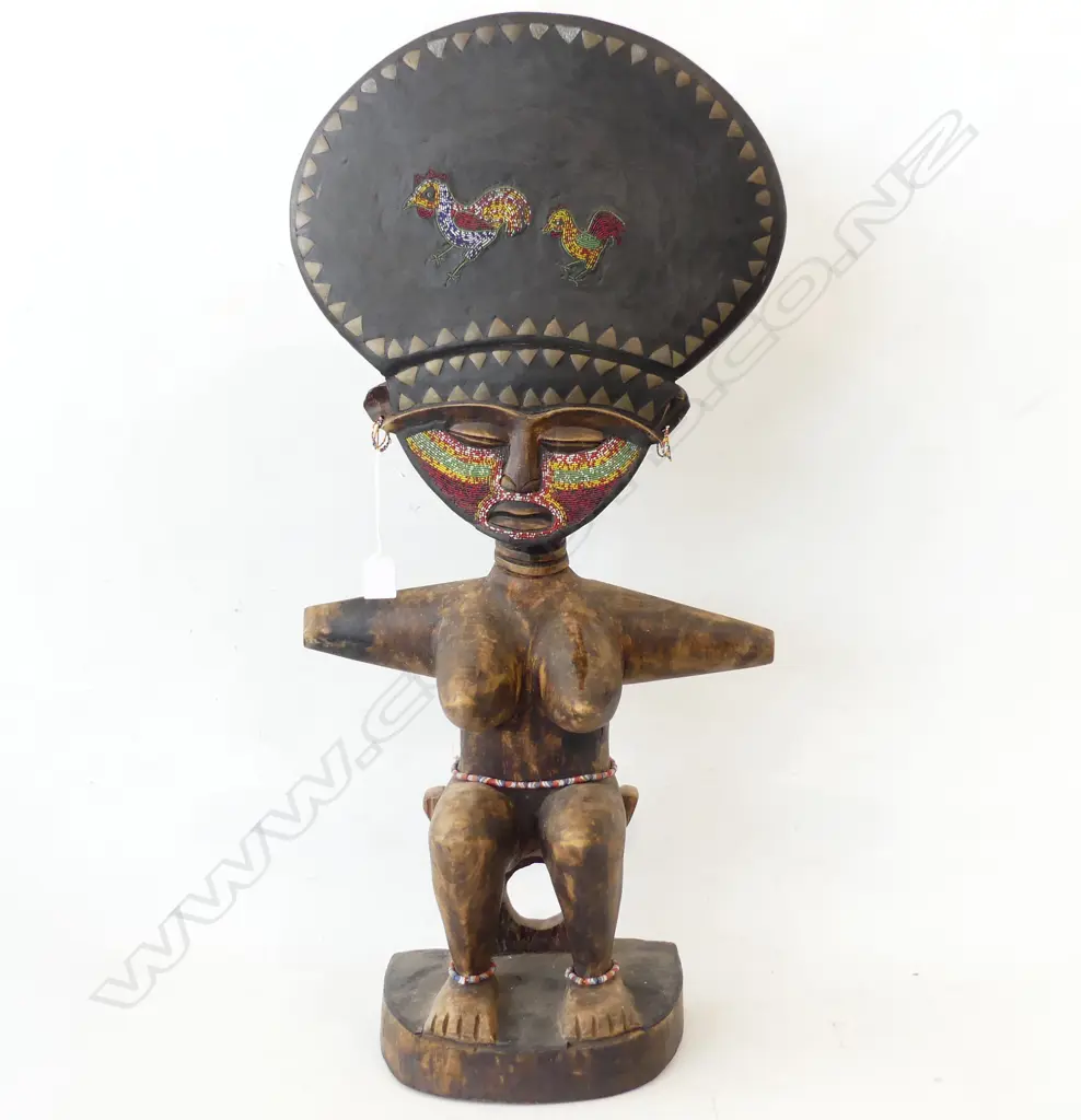 AFRICAN FERTILITY FIGURE H.770mm Image 1++