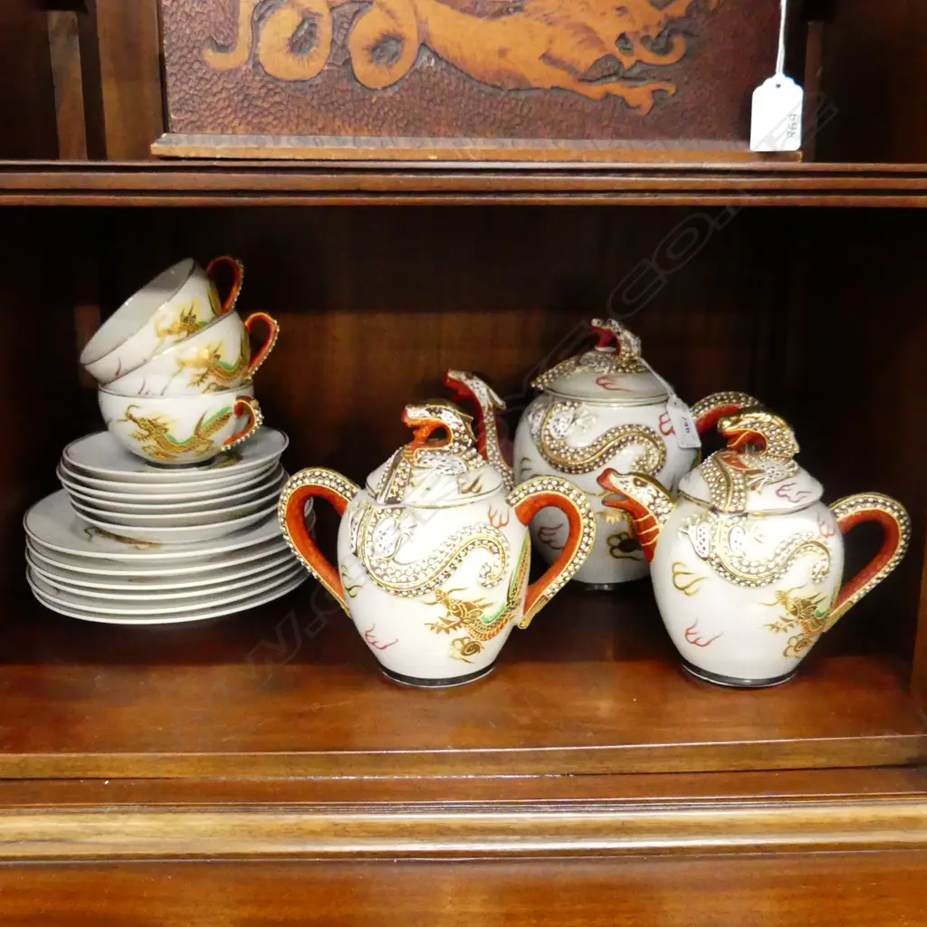 18 PCE GEISHA GIRL PART TEA SET Image 1++