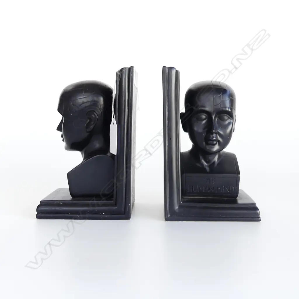 PR PHRENOLOGY BOOKENDS H.160mm Image 1++