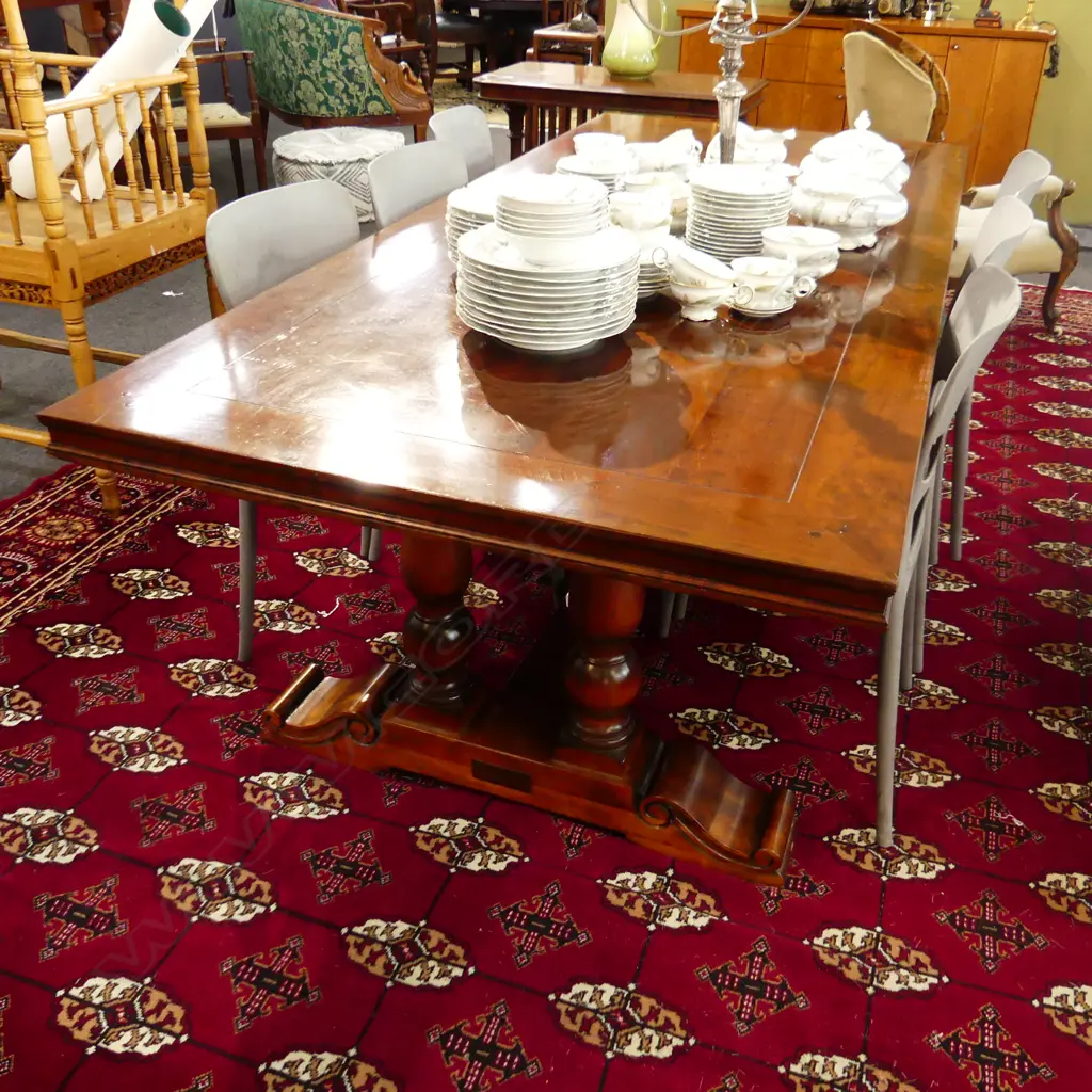 REFECTORY DINING TABLE 2260 X 1000 X 750mm Image 1++