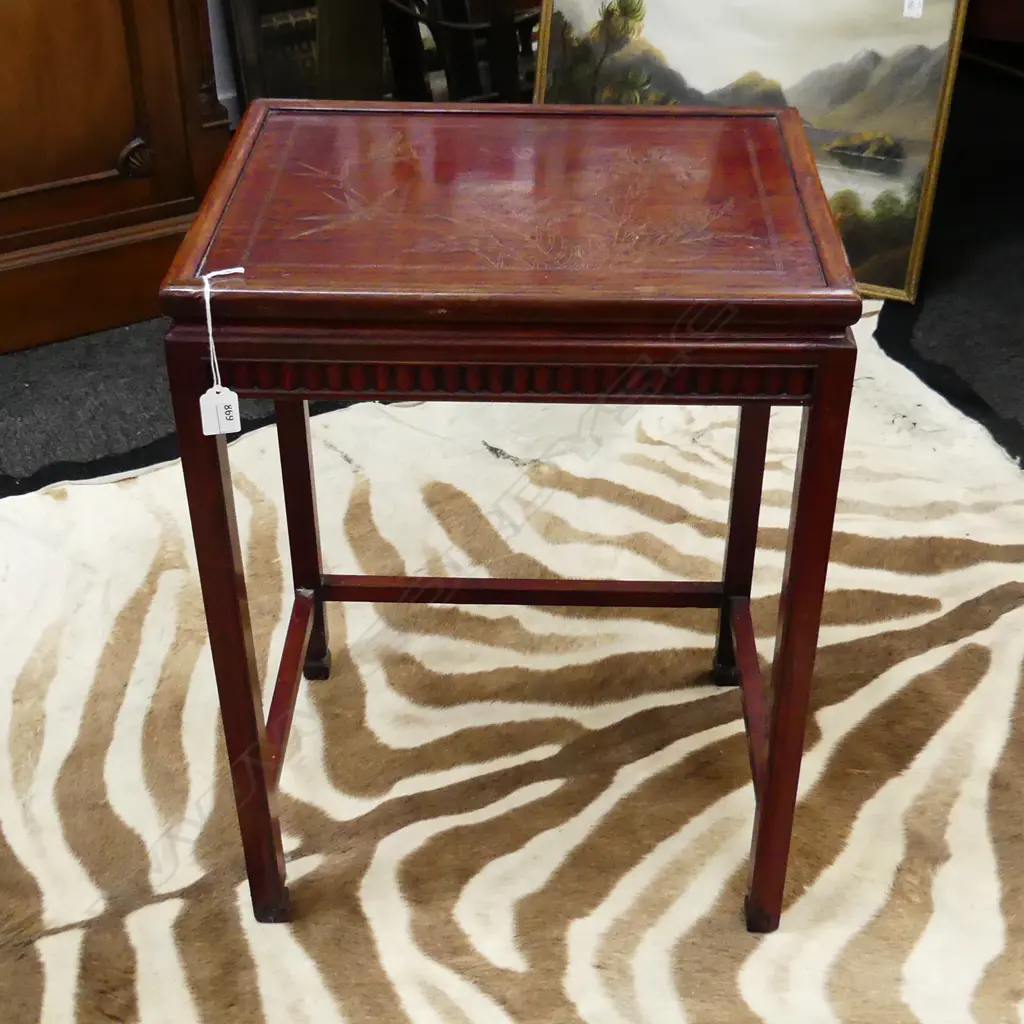 ORIENTAL SIDE TABLE 445x335x610mm Image 1++
