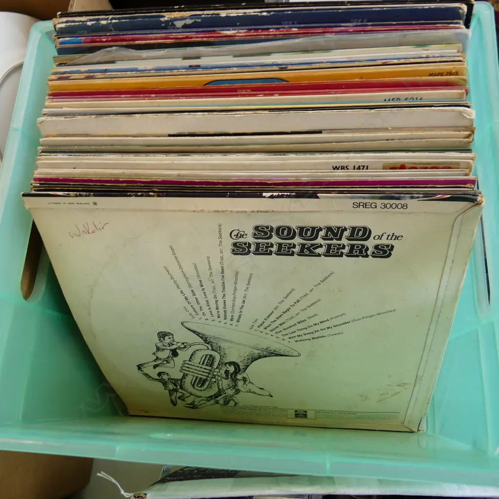 BOX LOT ASST. RECORDS Image 1++