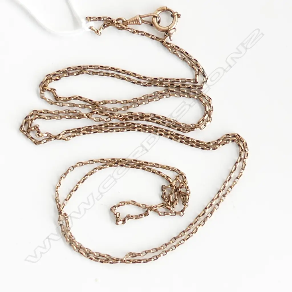GOLD PLATE C1900 MUFF CHAIN L.1320mm Image 1++