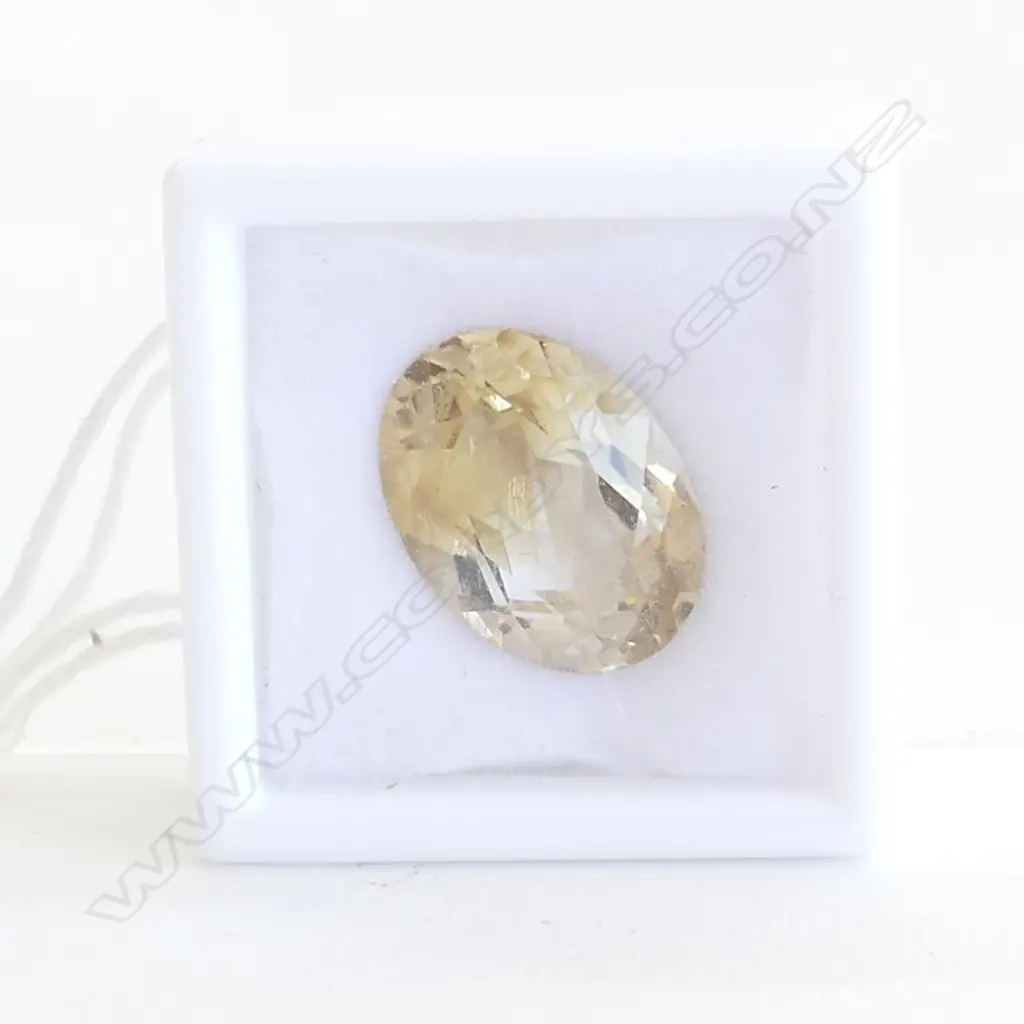 OVAL CITRINE, 7.63CT Image 1++