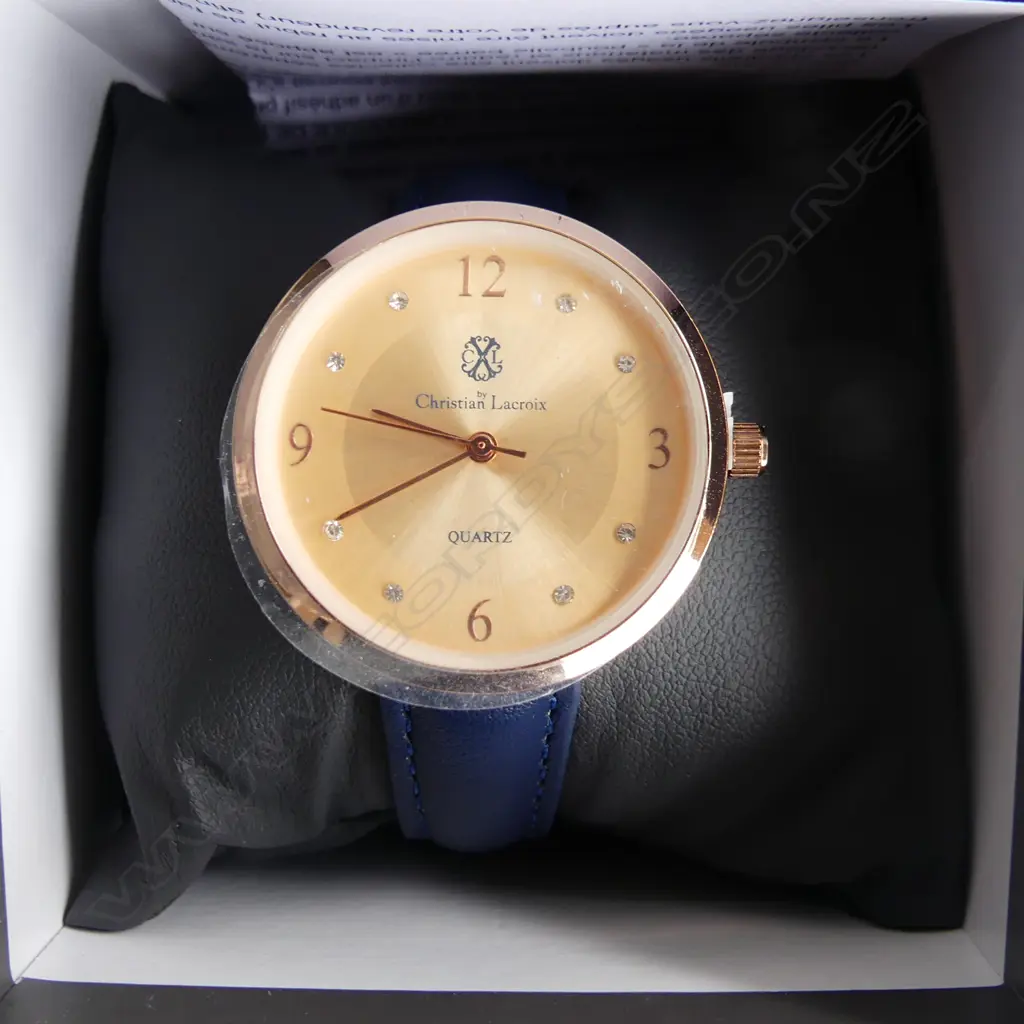CHRISTIAN LACROIX WATCH - IN BOX  Image 1++