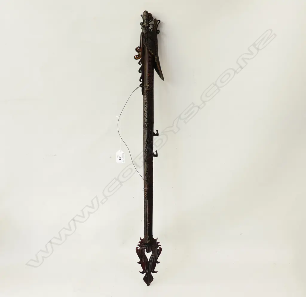 ORIENTAL BONE BLOW DART L.730mm Image 1++