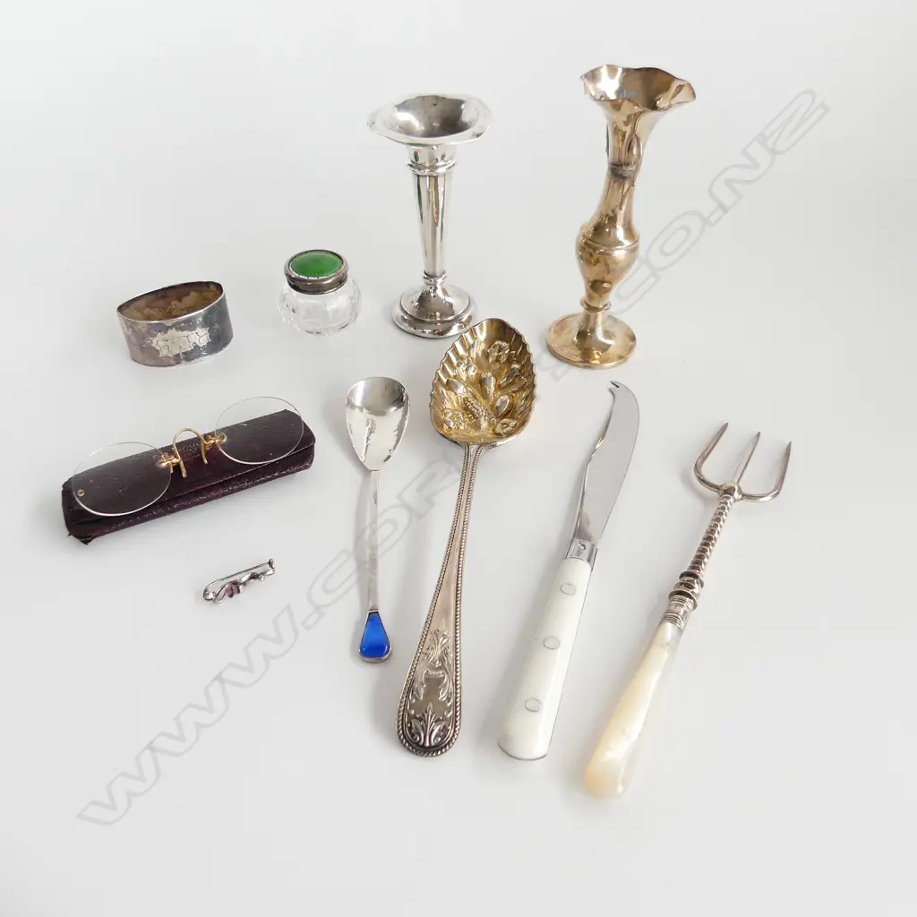 10 ASST. STG SILVER / EP PCES + GOLD? SPECTACLES... Image 1++