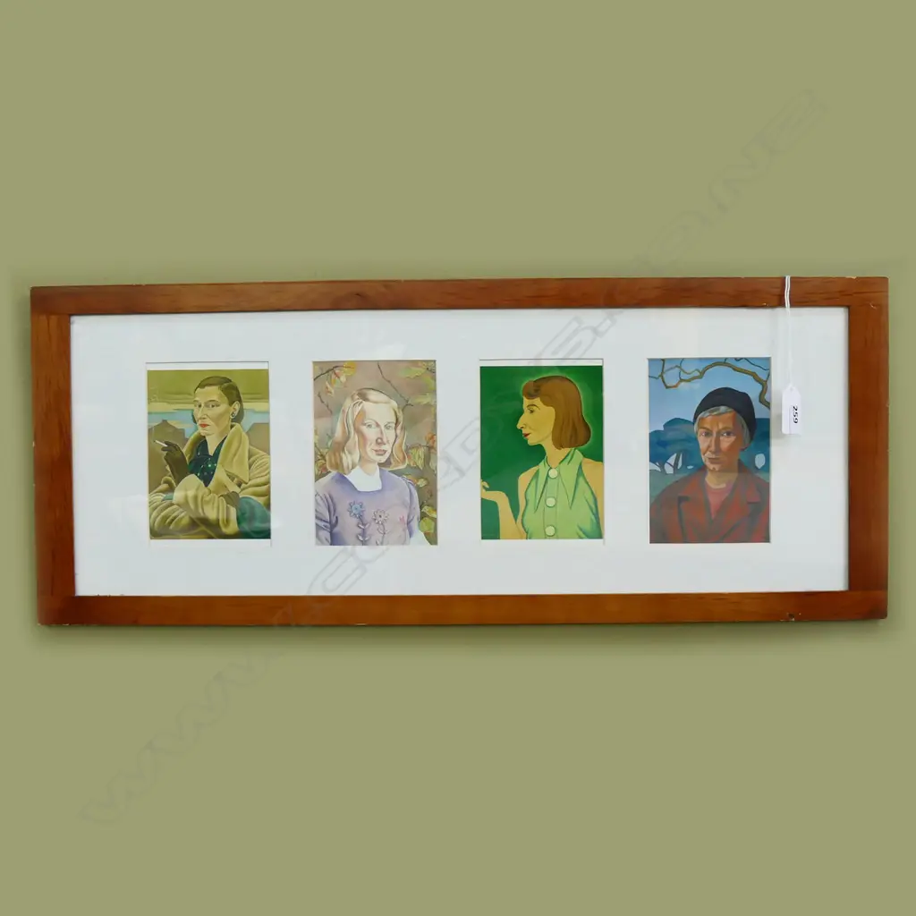 RITA ANGUS ART DISPLAY  4 EACH 90 X 130  Image 1++