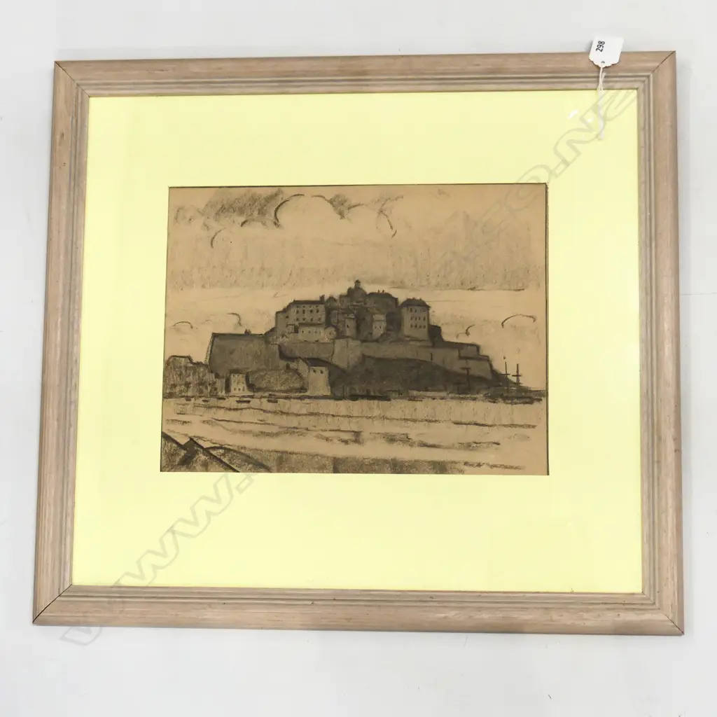 JOHN WEEKS, FRANCE 1925, PENCIL ON PAPER 230x310mm Image 1++