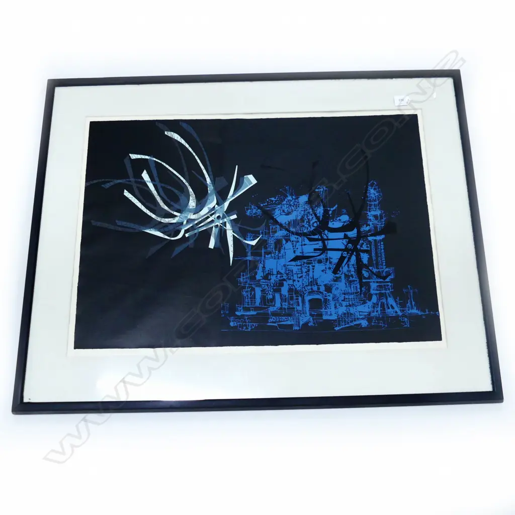 TED DUTCH 'ORNITHOPTER' SCREEN PRINT 1970 17/20 530x755mm Image 1++