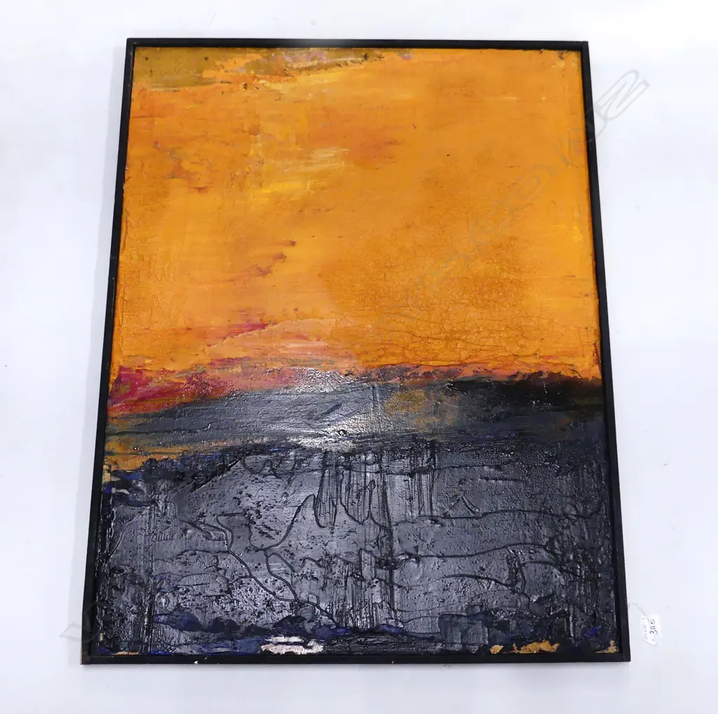 L. ZUNINO, OU VAS TU MON AME?' MIXED MEDIA ON BOARD, SIGNED '99, 850 X 650mm Image 1++