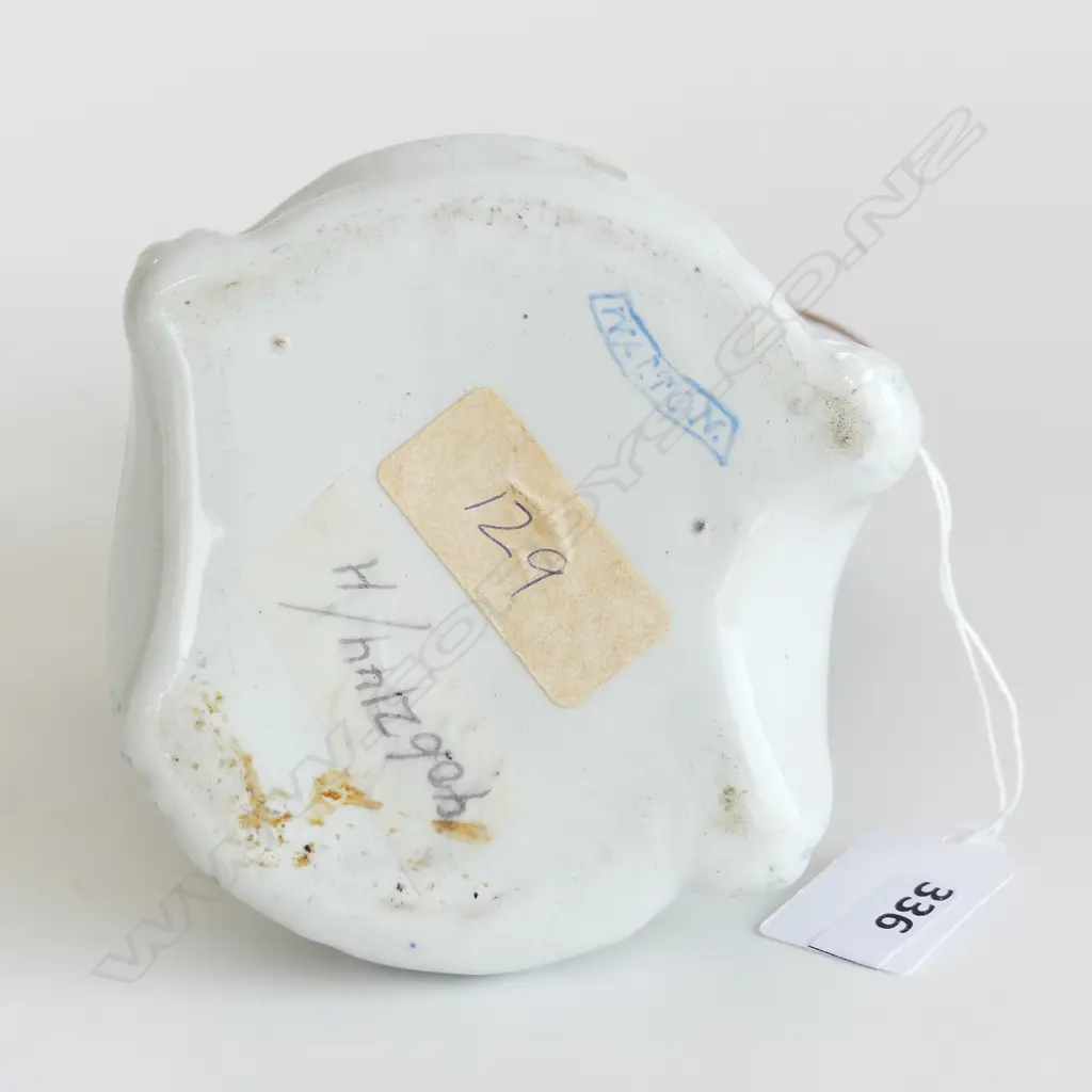 STAFFORDSHIRE JOHN BULL TOBY JUG, DETACH. HAT (H.260mm) & FALSTAFF FIGURE (H220mm), BY WALTON, BOTH 19TH CENTURY Image 1++