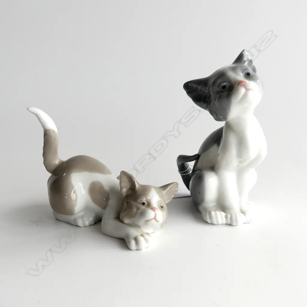 PR LLADRO CATS, 1 SITTING (L120mm), 1 STANDING (H.140mm) Image 1++