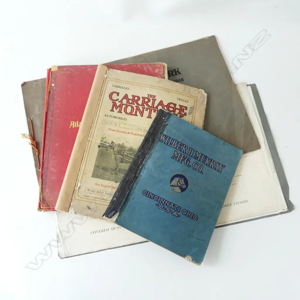   EARLY 20THC CARRIAGE + EARLY MOTOR VEHICLE CATALOGUES &  PLANS/BLUEPRINTS Image 1++