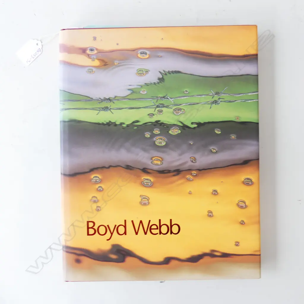 BOYD WEBB AUTOGRAPHED BOOK Image 1++