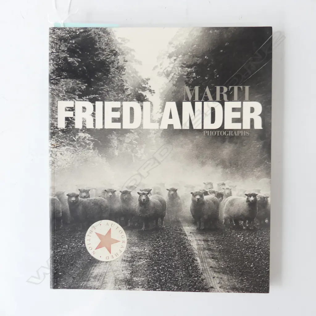   MARTI FRIEDLANDER AUTOGRAPHED BOOK Image 1++