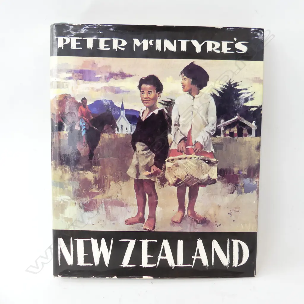  AUTOGRAPHED PETER MCINTYRE BOOK “NEW ZEALAND” Image 1++