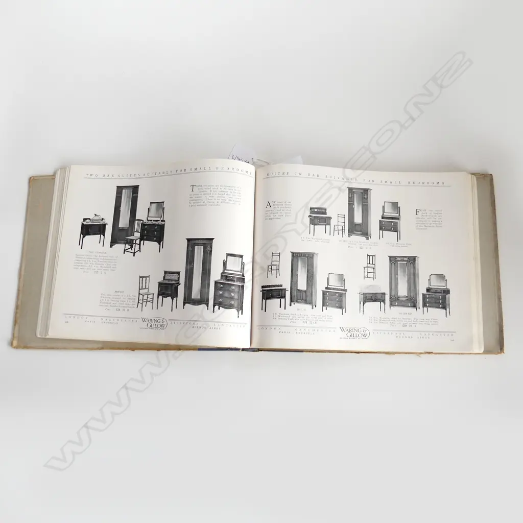 WARING & GILLOW FURNITURE CATALOGUE c.1920 Image 1++