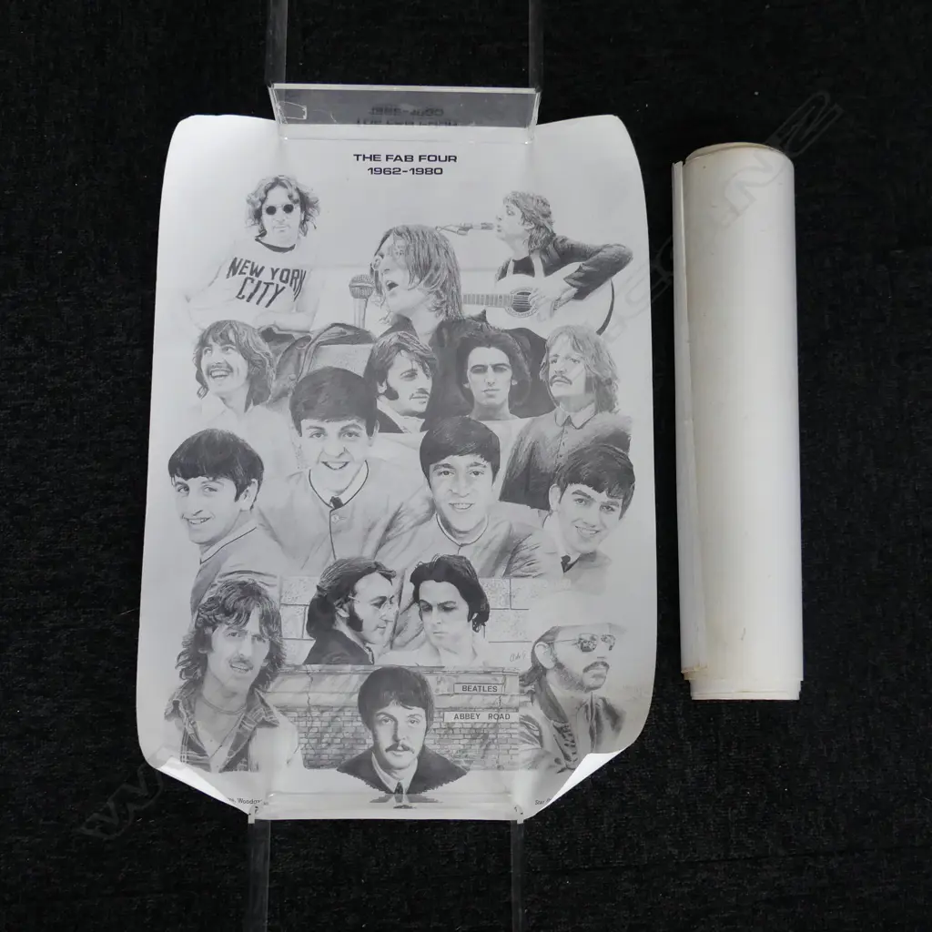 12 'THE FAB FOUR' BEATLES POSTERS  Image 1++