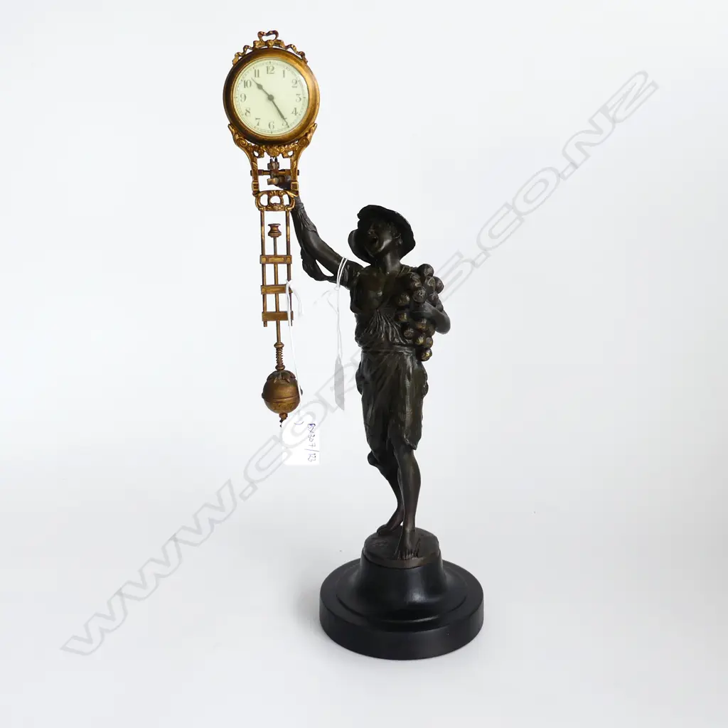 JUNGHAN’S MYSTERY CLOCK “THE ONION SELLER” Image 1++