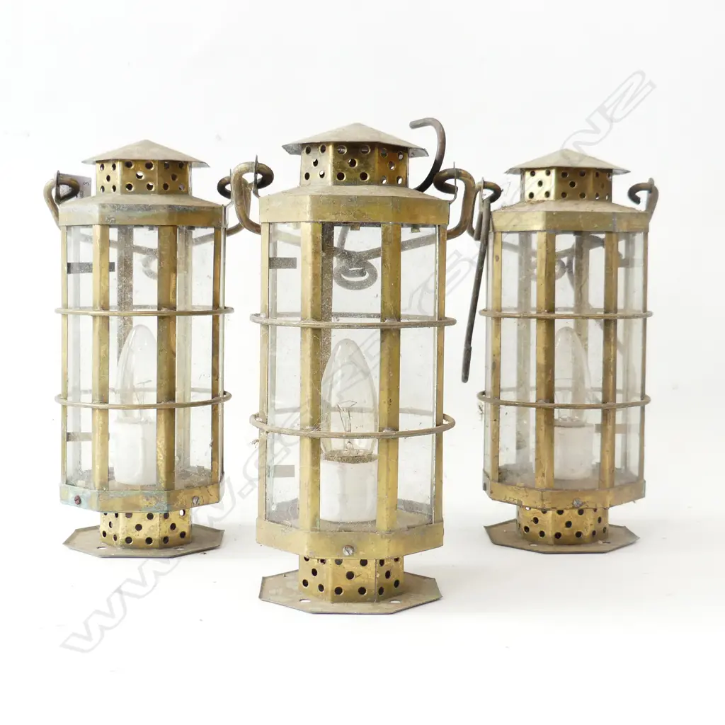 3 ELECTRIC LANTERNS H.260mm Image 1++