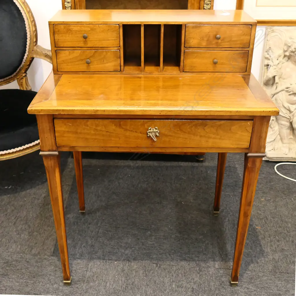 FRENCH 'BONHEUR DU JOUR'  LADIES WOODEN DESK (w. KEY) 710x500x930mm Image 1++