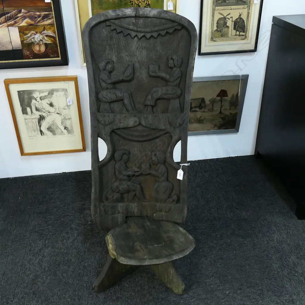   AFRICAN BIRTHING CHAIR H1000MM Image 1++