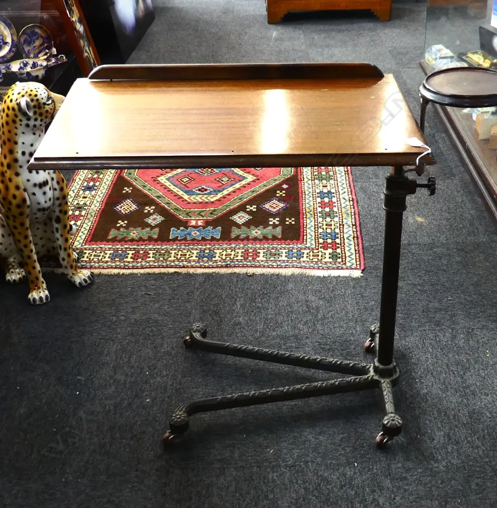 ANTIQUE ADJUSTABLE DESK 930x430x810mm Image 1++