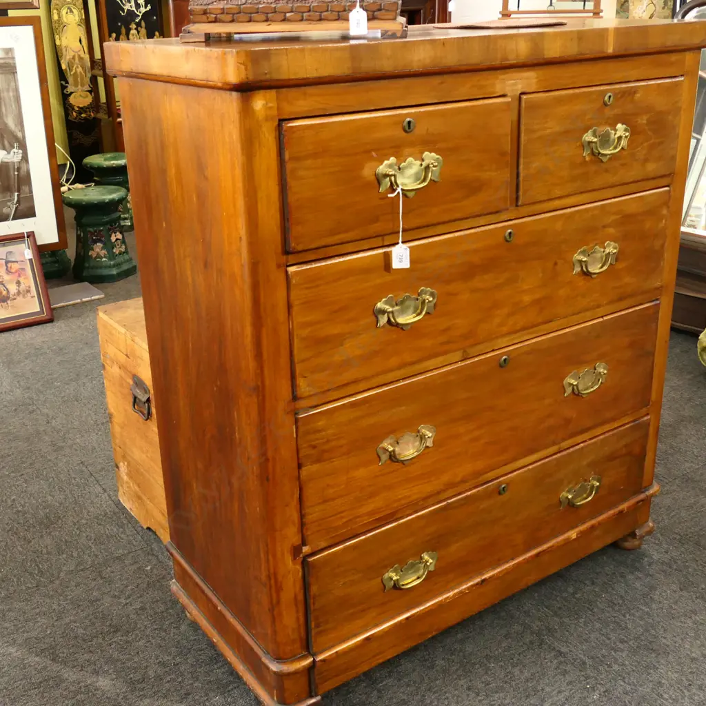 COLONIAL CHEST OF DRAWERS 970x445x1100mm Image 1++