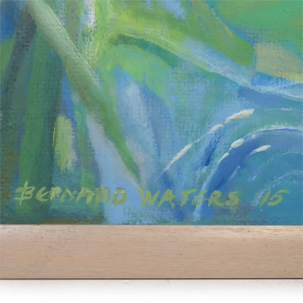 Bernard Waters (NZ working c.1968-2020) 'Two Carp (Pisces), Image 1++