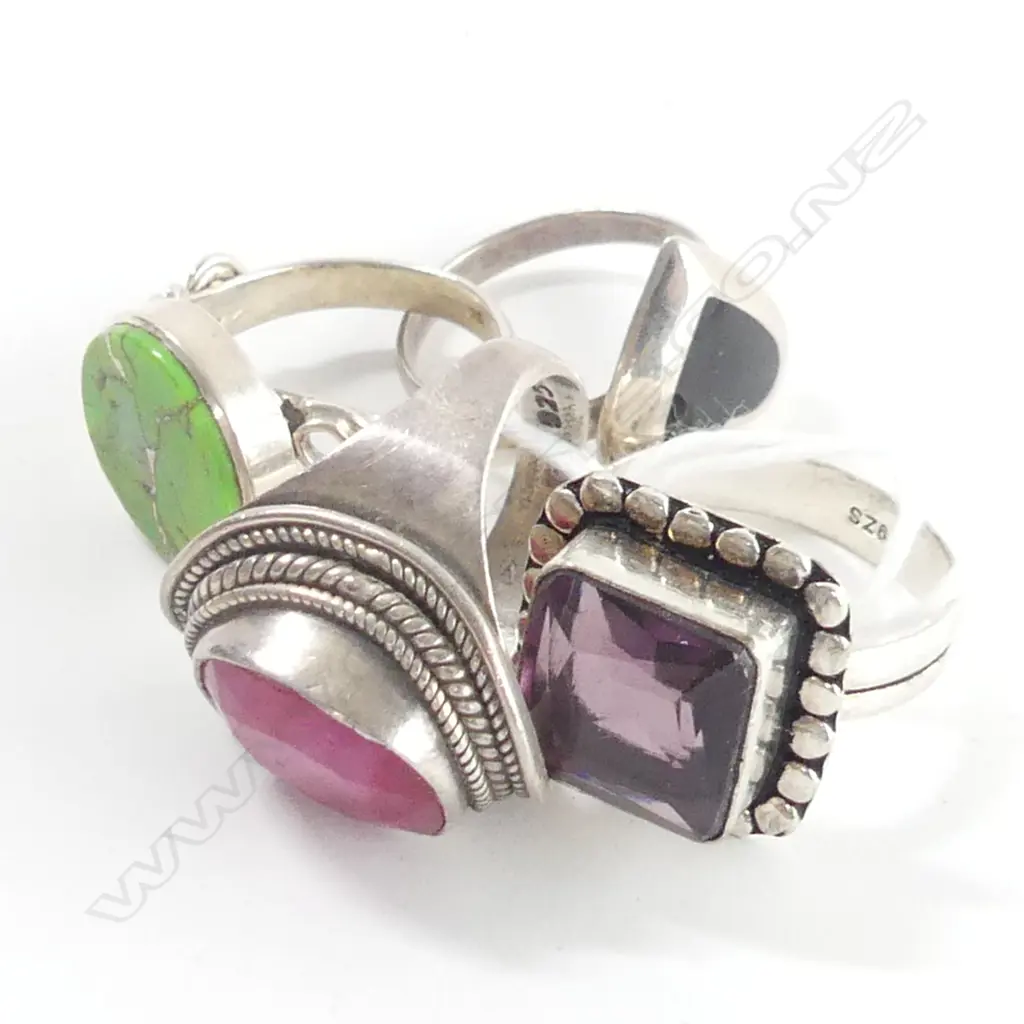4 925 SILVER DRESS RINGS Image 1++