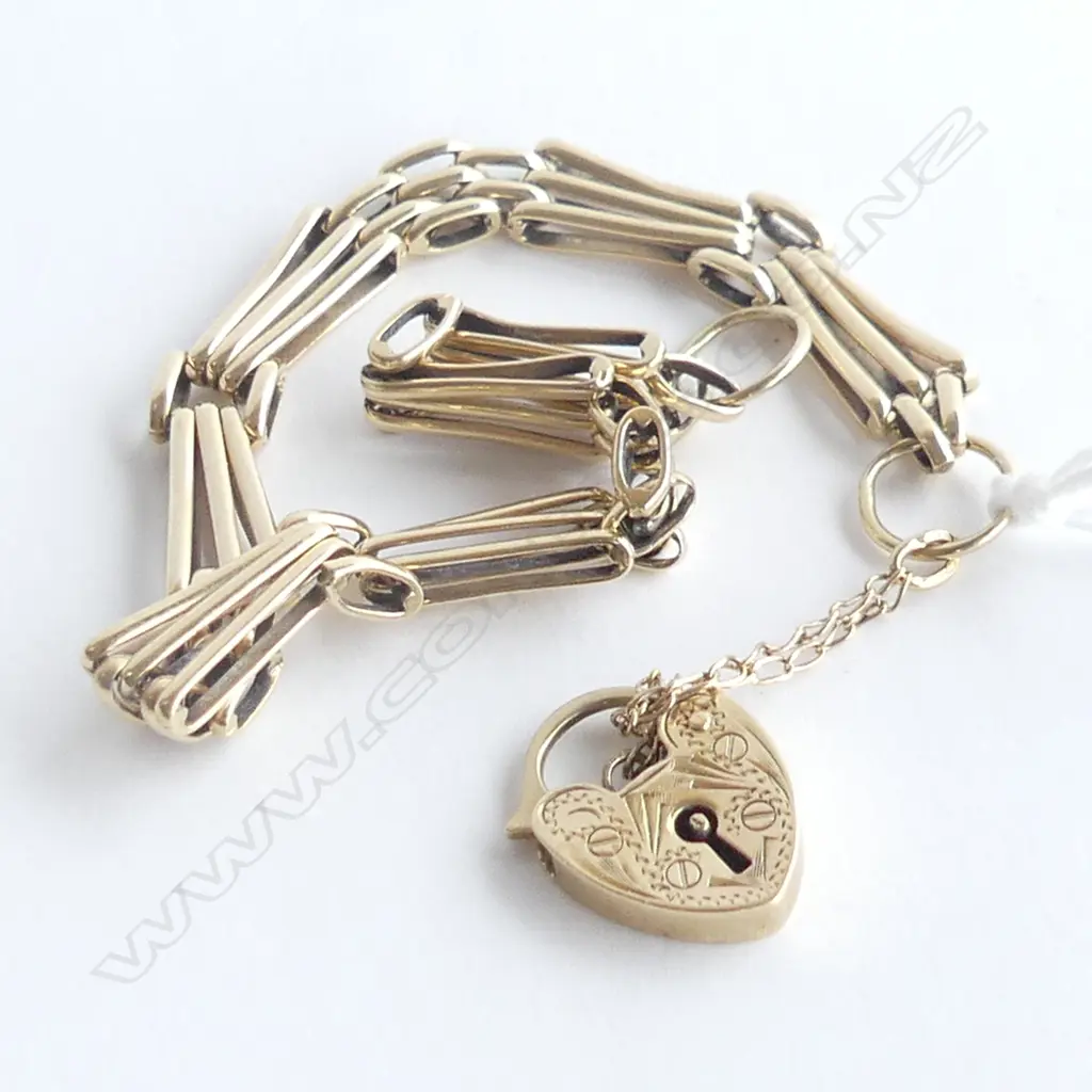 9CT  ROLLED GOLD BRACELET 10.4 GRAMS AF Image 1++