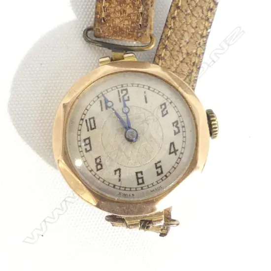 9CT VINTAGE WRIST WATCH