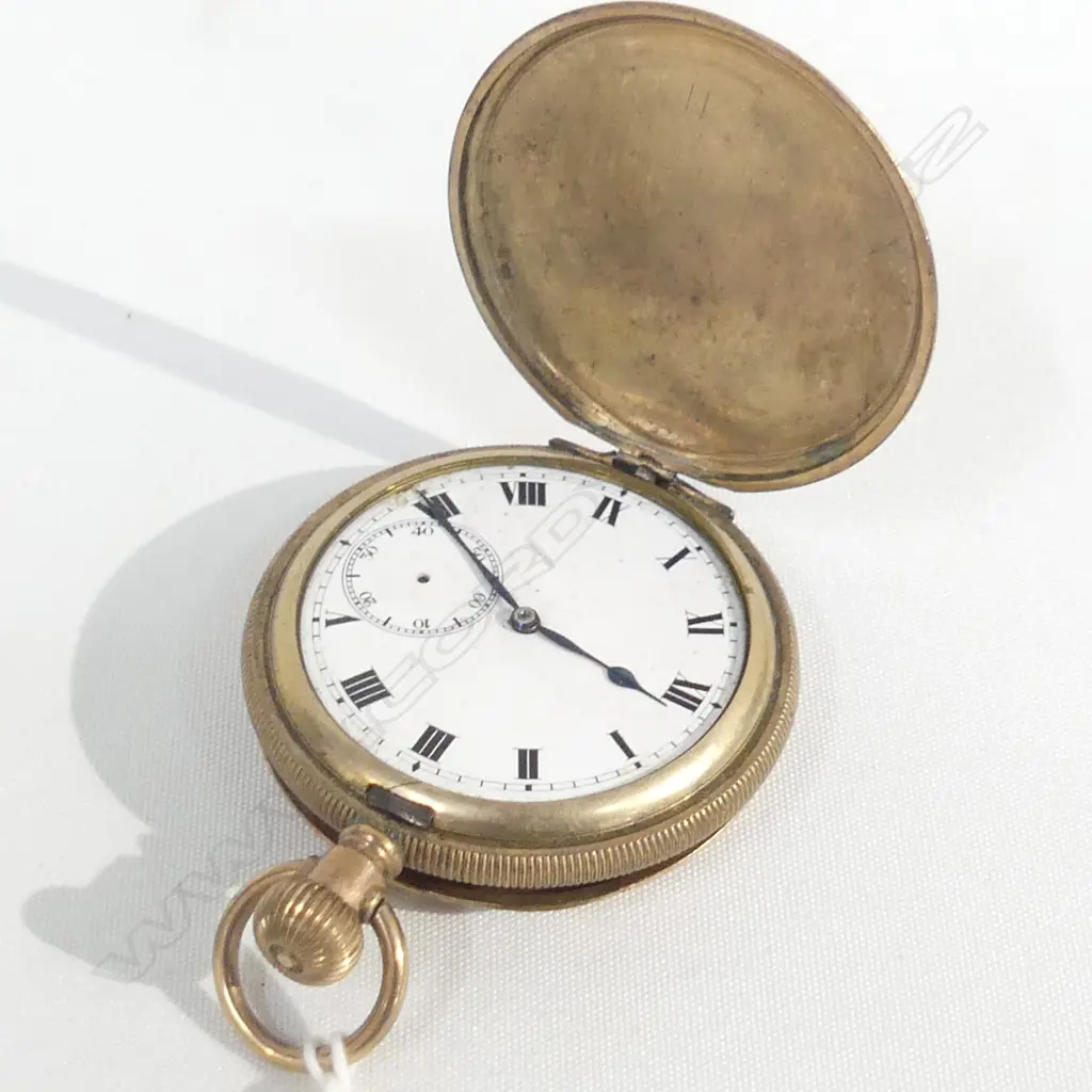VINTAGE ROLLED GOLD POCKET WATCH A/F Image 1++