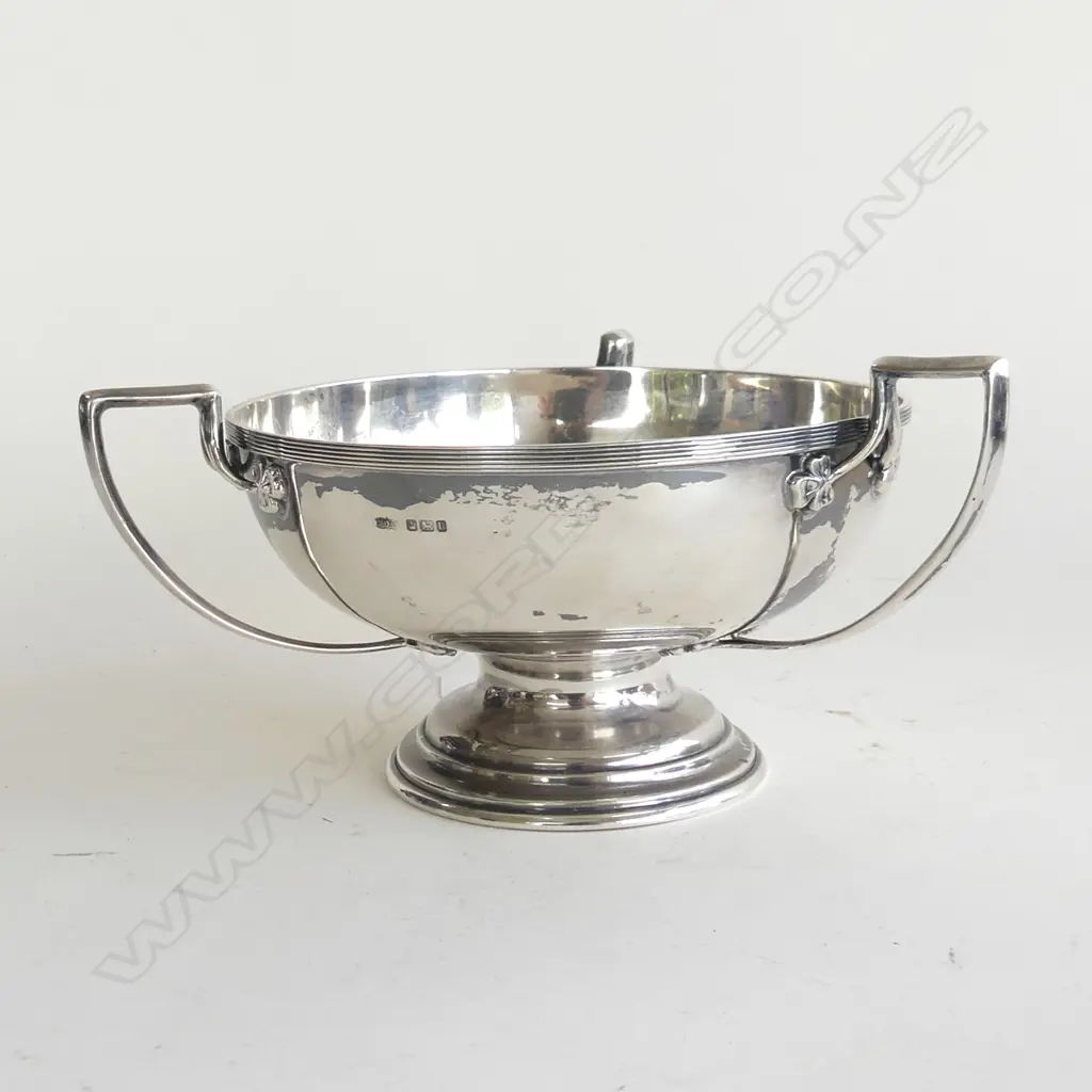 STG SILVER 3 HANDLED CUP 368 GRAMS Image 1++