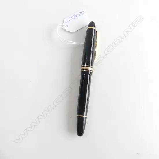 MONT BLANC BLACK CASED BLACK INK PEN