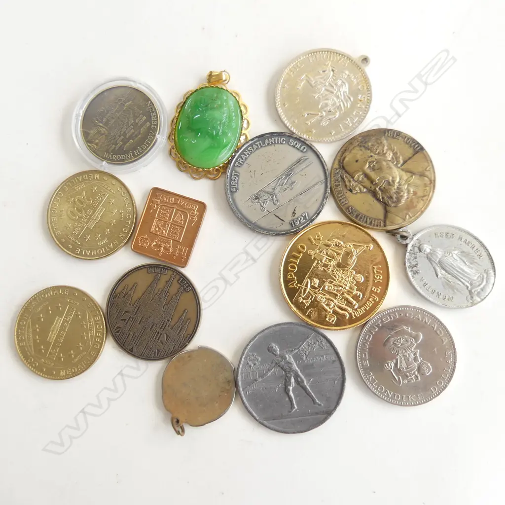 BRONZE COMMEMORATIVE MEDAL 'SINKING OF LUSITANIA'  1915 Image 1++