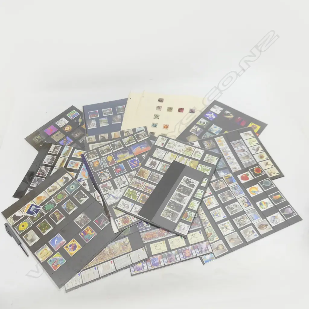 BOX LOT ROYAL MINT UK STAMPS Image 1++