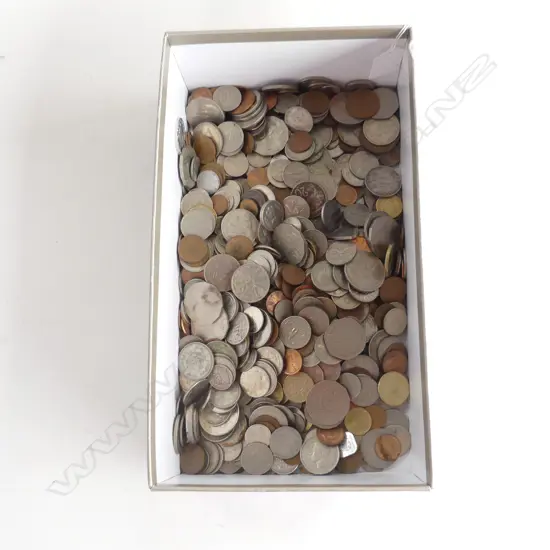 SMALL BOX COIN COLLECTION