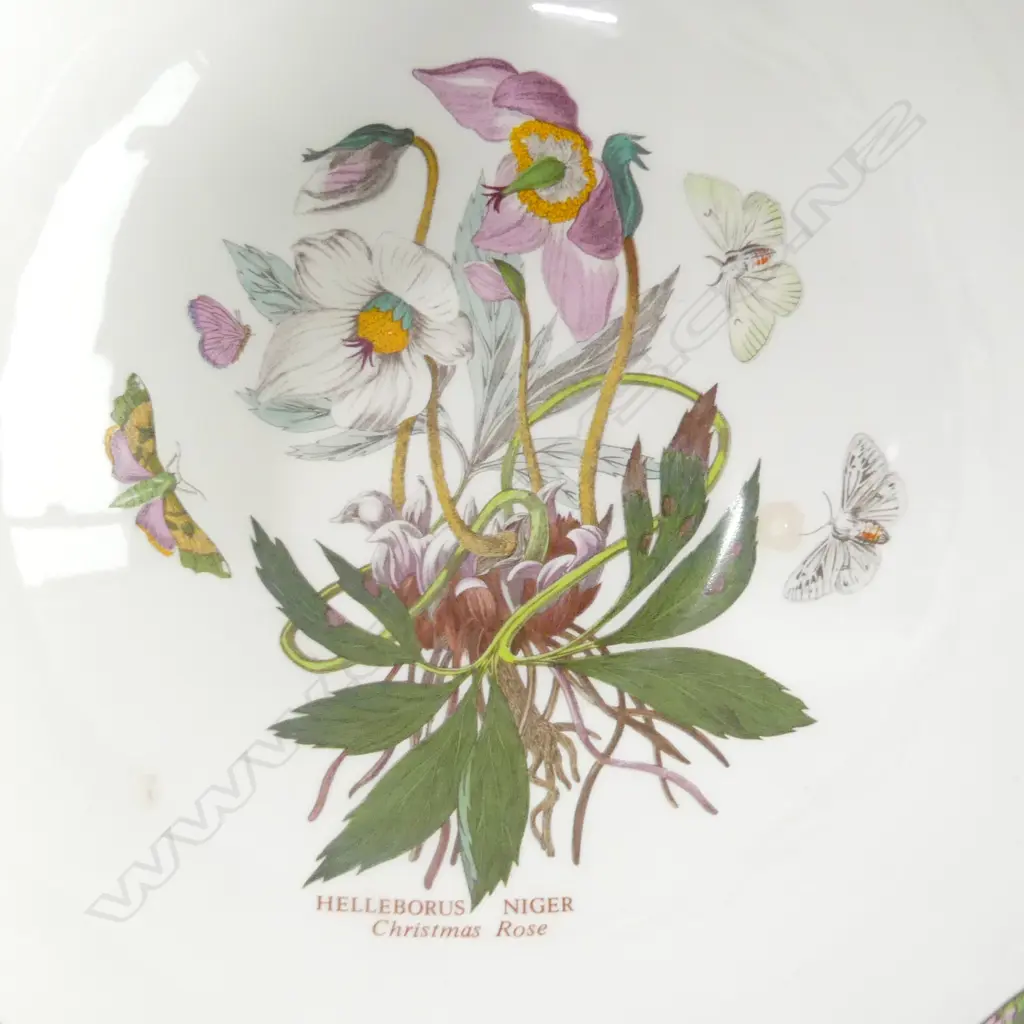 2 PORTMEIRION BOTANIC GARDEN SALAD BOWLS DIA. 260 & 200MM Image 1++