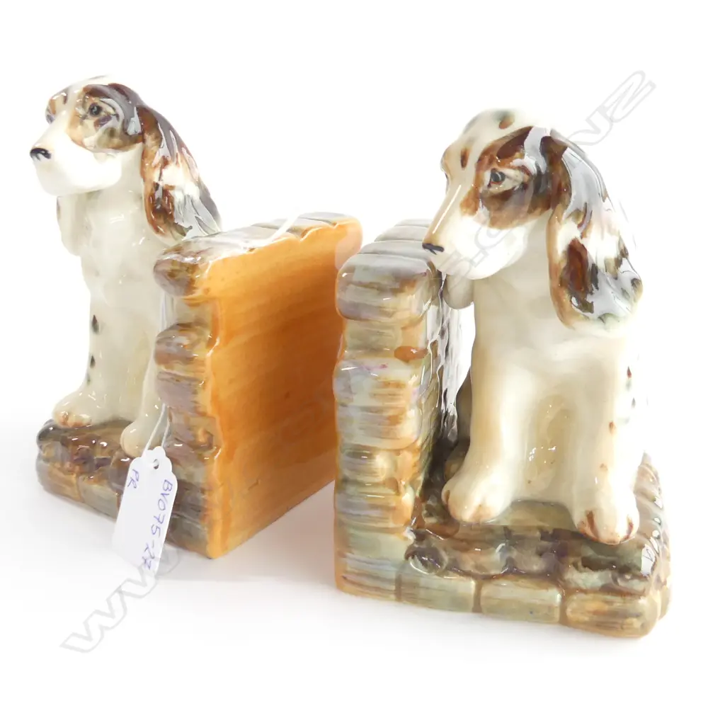 PR COCKER SPANIEL BOOKENDS  Image 1++