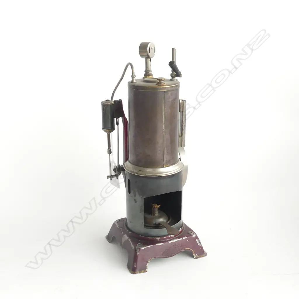 SMALL TIN SPIRIT STEAM MOTOR 260MM Image 1++